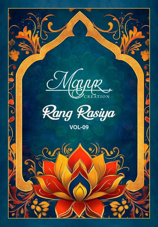 Mayur Rang Rasiya Vol-09 – Dress Material